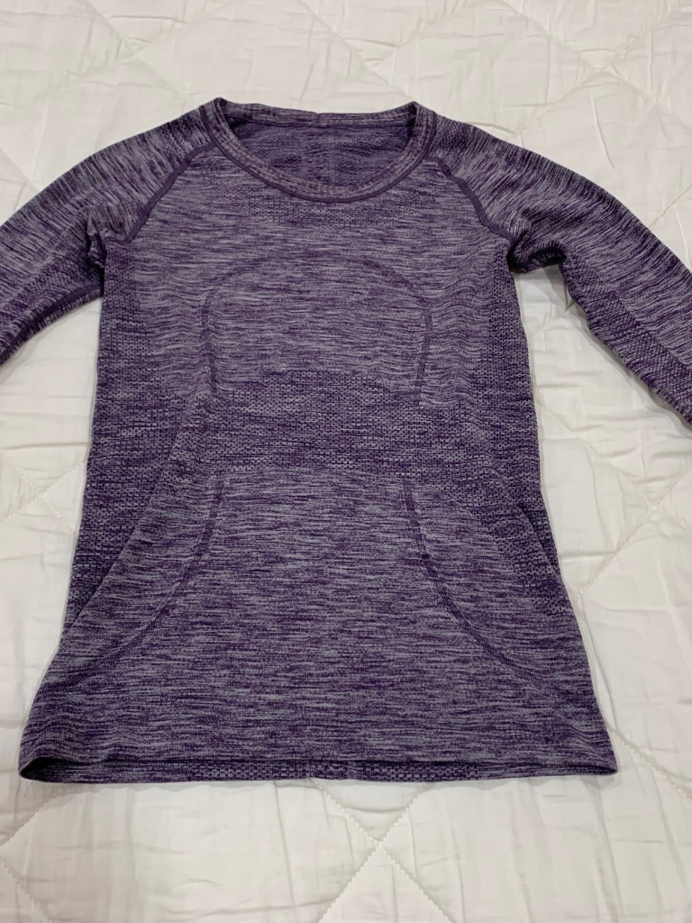 Lululemon Purple Swiftly Tech Long Sleeve Shirt Waist Length